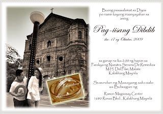 invite in Tagalog .